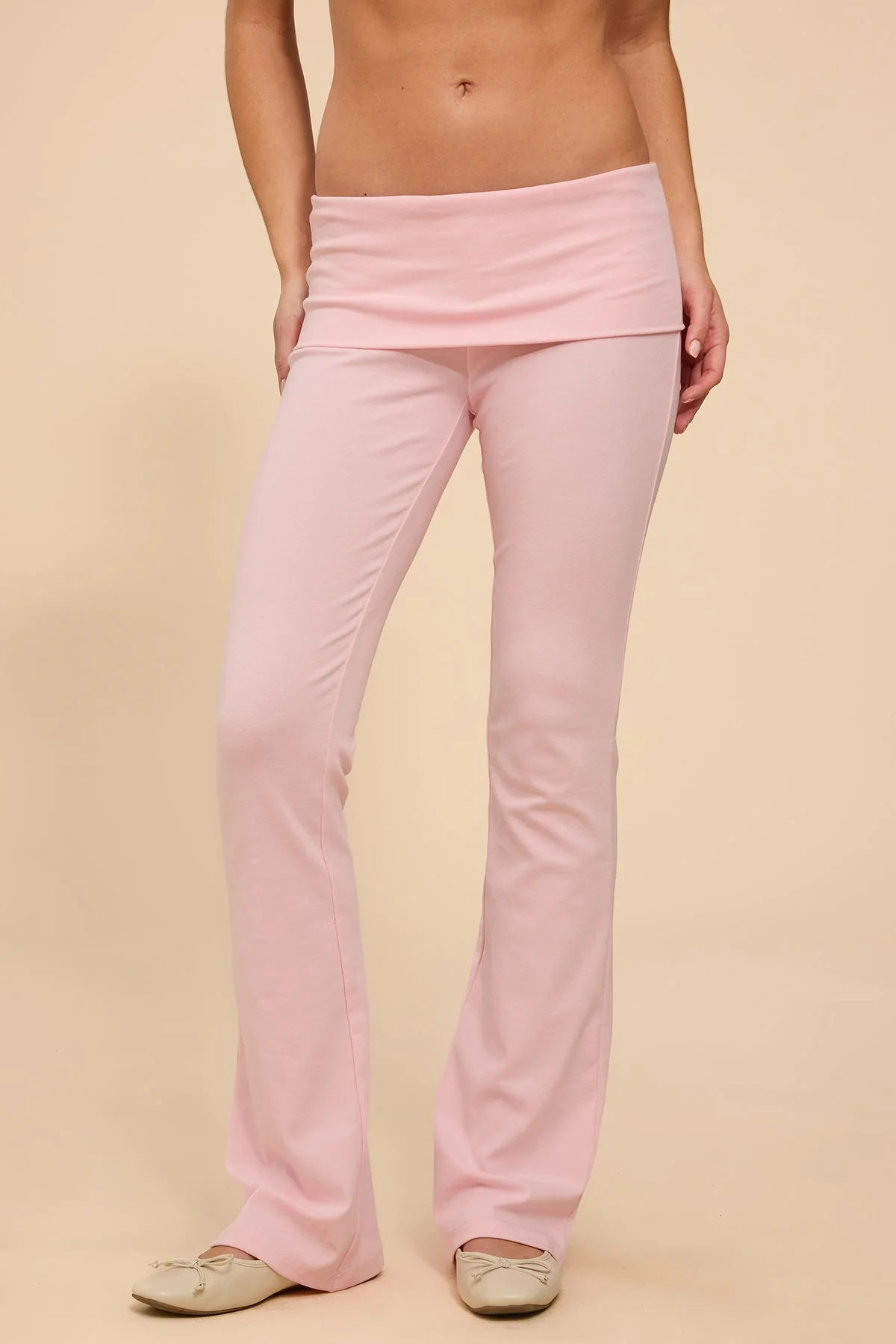 Ivanne Foldover Flared Trousers - Image 2