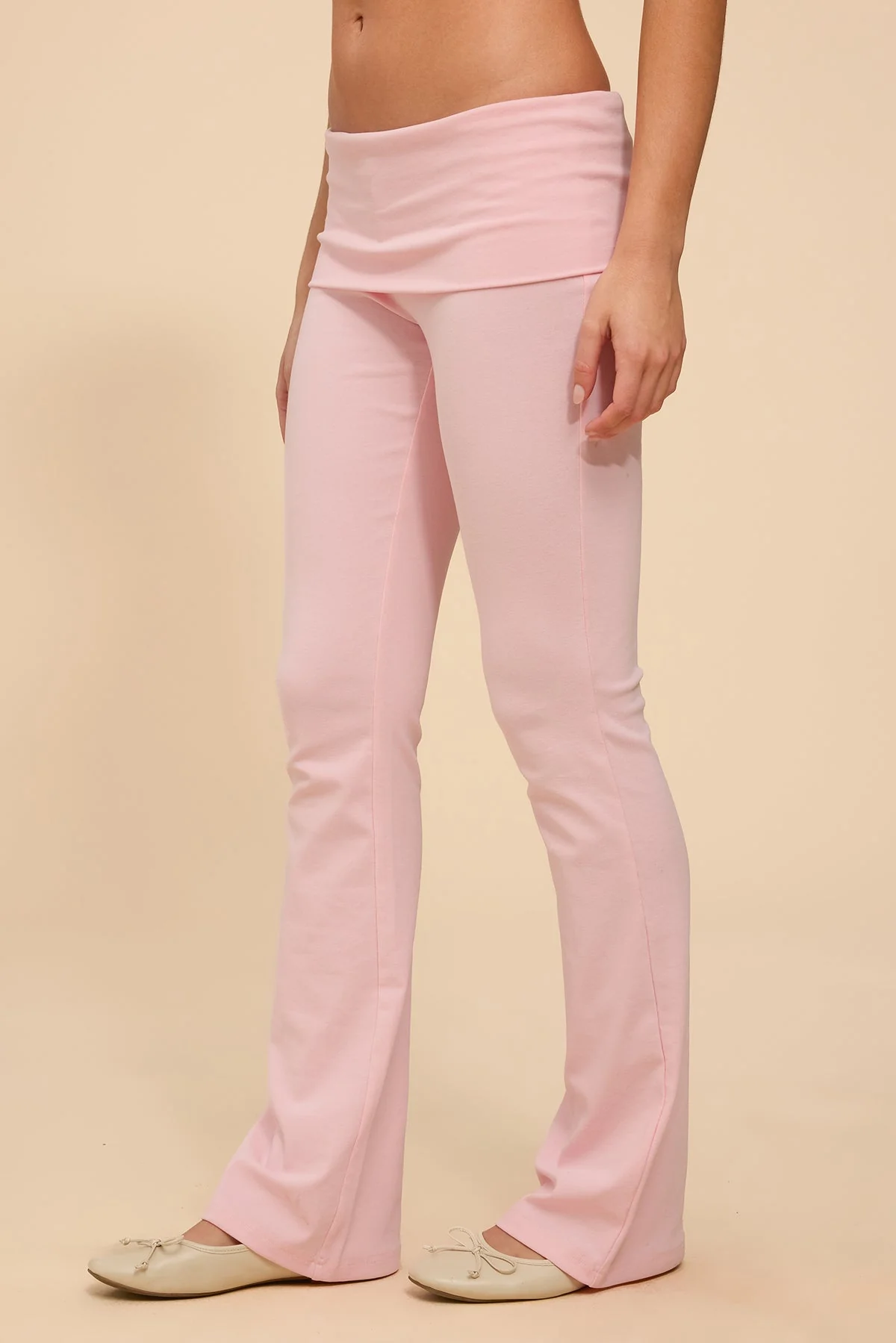Ivanne Foldover Flared Trousers - Image 3