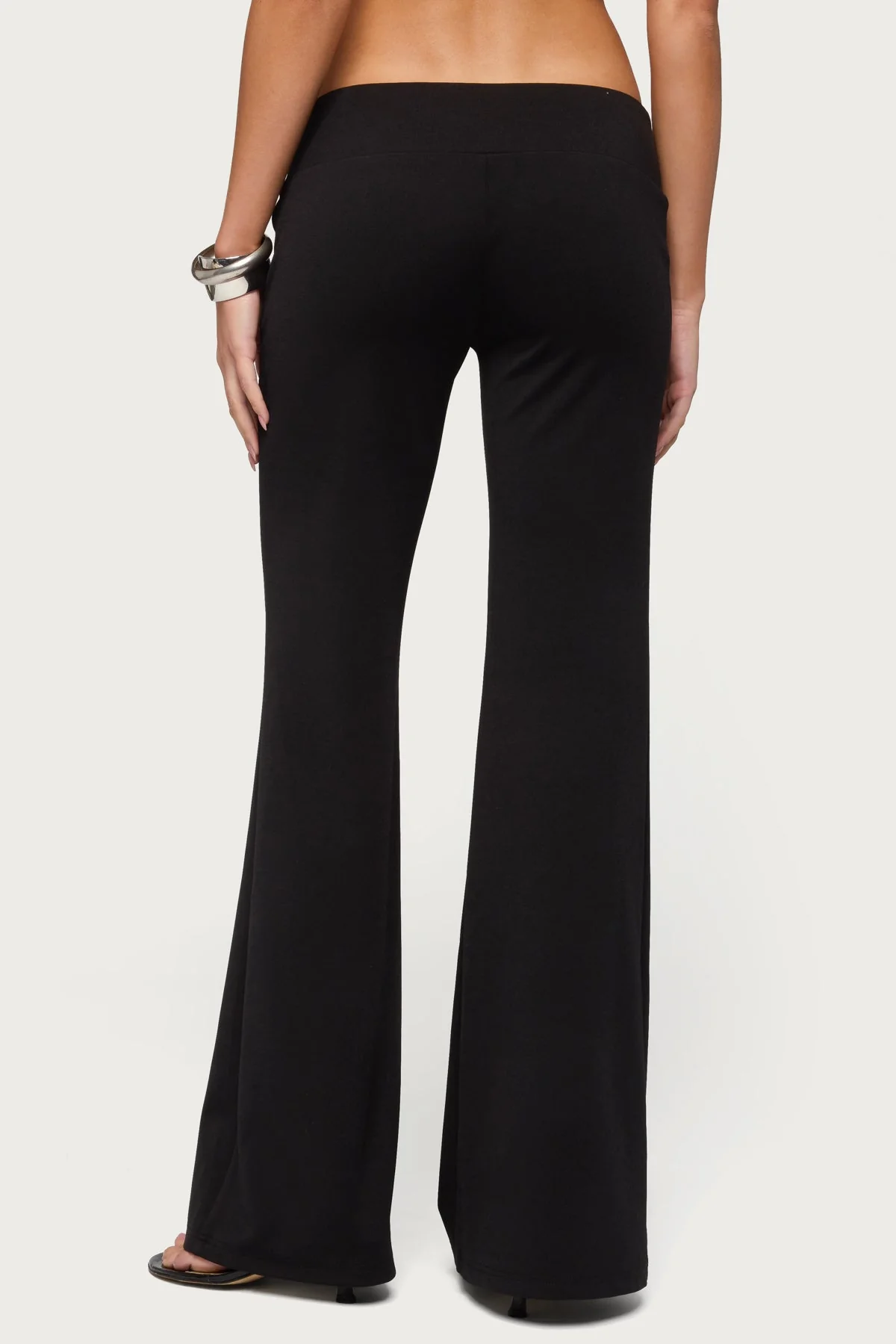 Katalia Sequin Flared Trousers - Image 4