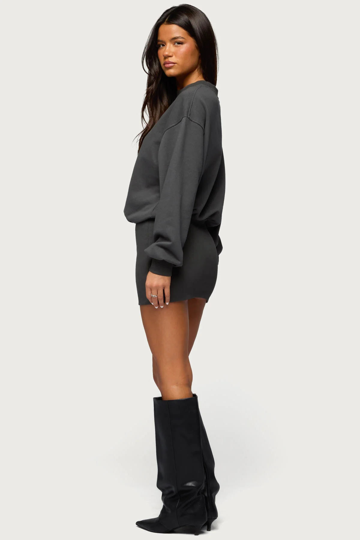 Jannah Sweatshirt Mini Dress - Image 3