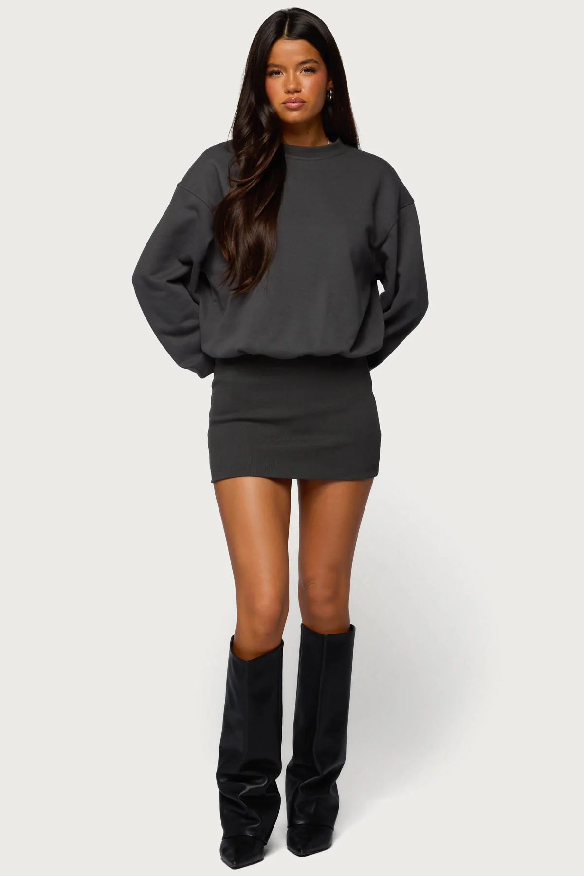 Jannah Sweatshirt Mini Dress - Image 5